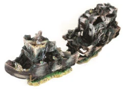 Aqua One Large Shipwreck - 2 Piece