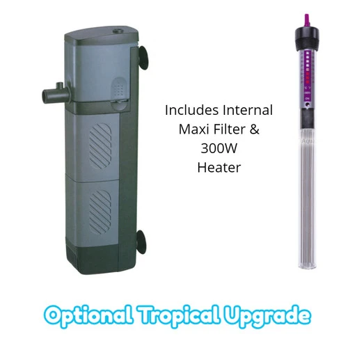 Aqua One AquaVogue 245 Litre Aquarium & Oak Cabinet - Image 3