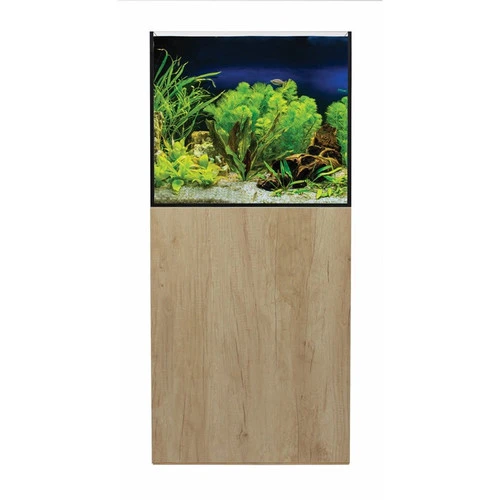 Aqua One Aquasys 150 With Natural Nebraska Oak Cabinet