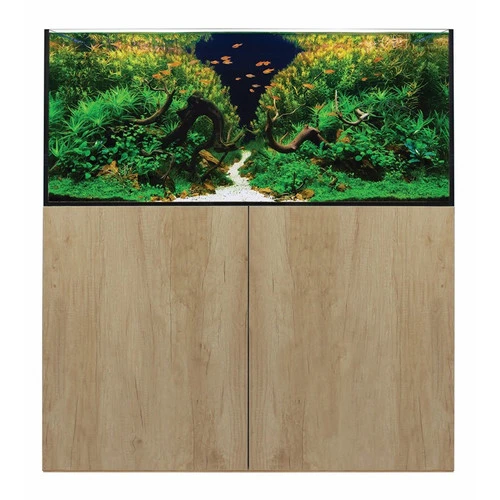 Aqua One Aquasys 300 With Natural Nebraska Oak Cabinet