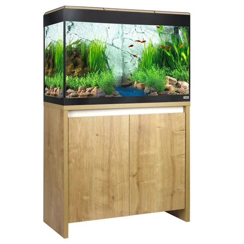 Fluval Roma 125 Oak Aquarium & Cabinet
