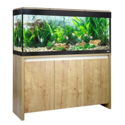 Fluval Roma 240 Oak Aquarium & Cabinet