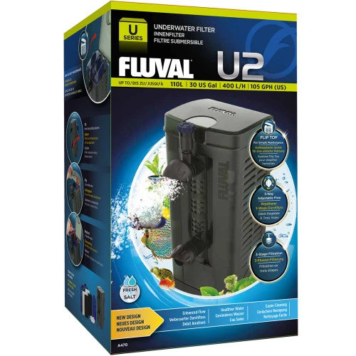 Fluval U2 Underwater Aquarium Filter - Image 2