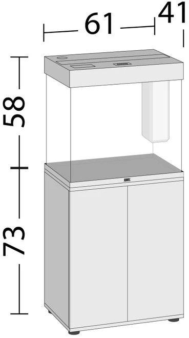 Juwel Lido 120 LED Aquarium And Cabinet Light Wood - Image 2